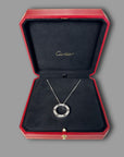Cartier Love necklace, diamond-paved, RRP: AED 36800