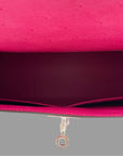 Hermès Kelly 28 Rose Tyrien Ostrich PHW *BRAND NEW*