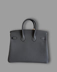 Hermes Birkin 25 Gris Meyer Togo GHW *BRAND NEW*