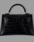 Hermes Mini Kelly Black Alligator GHW *BRAND NEW* Collector Item