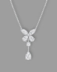 Graff Classic Butterfly Pear Shape Diamond Drop Pendant *Brand New* RRP: AED 175000