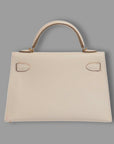 Hermés Mini Kelly Craie GHW *Brand New*