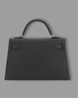 Hermés Mini Kelly Noir PHW *Brand New*