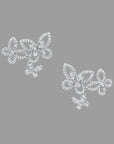 Graff Triple Butterfly Silhouette Diamond Earrings *Never Worn* RRP: AED 50000