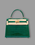Kelly 25 Vert Emerald Alligator *BRAND NEW* SUPER RARE PIECE