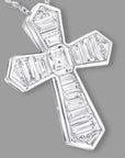 Graff Baguette Cut Diamond Cross Pendant RRP: AED 201900