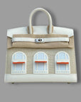Hermes Birkin 20 Faubourg * BRAND NEW* Snow White Sous La Neige PHW