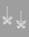Graff Pavé Butterfly Diamond Drop Earrings RRP: AED 81000