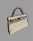 Hermès Mini Kelly HSS Gros Perle/ Vanille *BRAND NEW*
