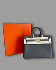 Hermes Birkin 25 Gris Meyer Togo GHW *BRAND NEW*