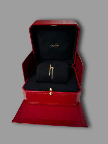 Cartier Juste un Clou bracelet, small model with diamonds