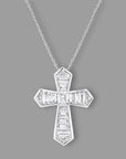 Graff Baguette Cut Diamond Cross Pendant RRP: AED 201900