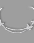 Graff Pavé Butterfly Diamond Necklace RRP: AED 484000
