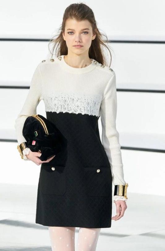 Chanel Knit dress RRP 14700 dhs  Designers Pivot