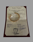 Cartier Love bracelet, Size 17, Rose gold Pink Sapphire