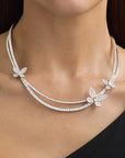 Graff Pavé Butterfly Diamond Necklace RRP: AED 484000