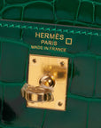 Kelly 25 Vert Emerald Alligator *BRAND NEW* SUPER RARE PIECE