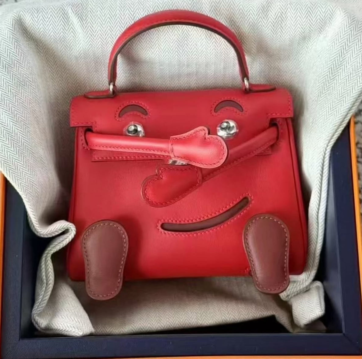 Hermès Kelly Doll Rouge Radieux *BRAND NEW* Collector Item